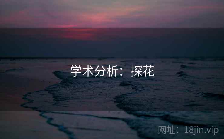 学术分析:探花