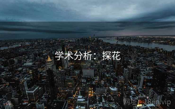 学术分析：探花