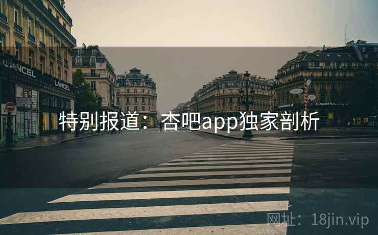 特别报道：杏吧app独家剖析