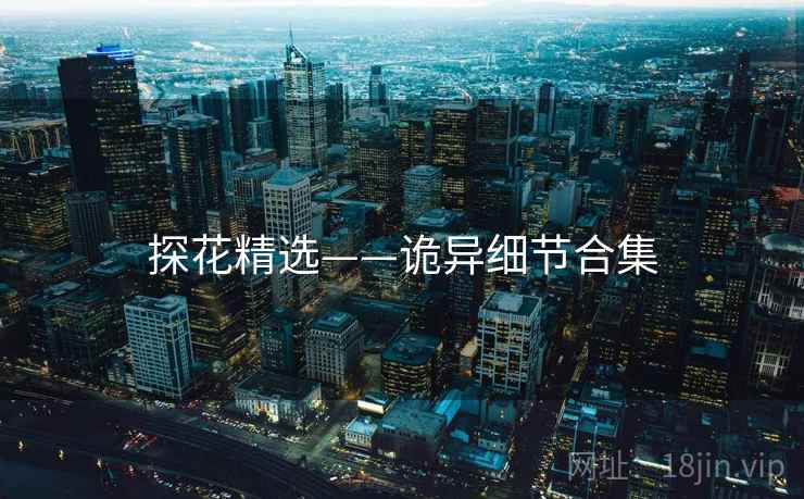 探花精选——诡异细节合集