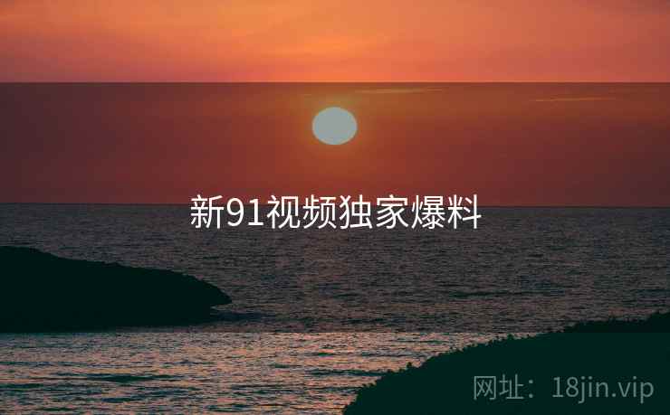 新91视频独家爆料