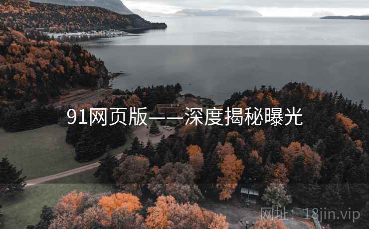 91网页版——深度揭秘曝光